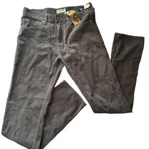 NWT Rip Curl Tom Curran Northern Hemi Cord Gray Straight Leg Pants Size 30 NEW